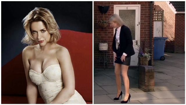 Sally Carman, Tights, Heels, Legs And Short Skirt HD Video смотреть онлайн