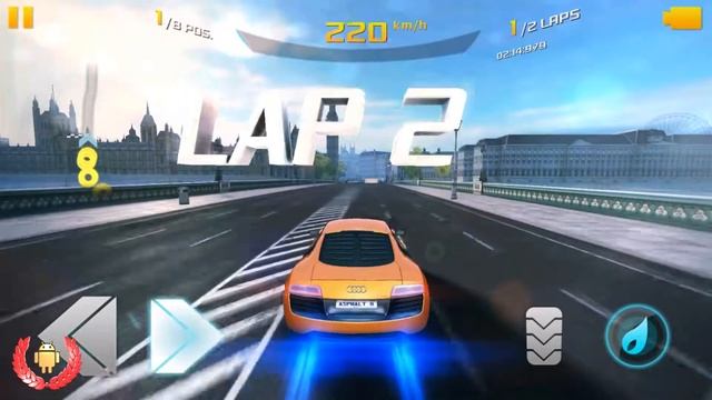 ASPHALT 8 # 25 | MOBILE GAME LIBRARY | BEST MOBILE GAMES | AUDI R8 E-TRON LONDON смотреть онлайн