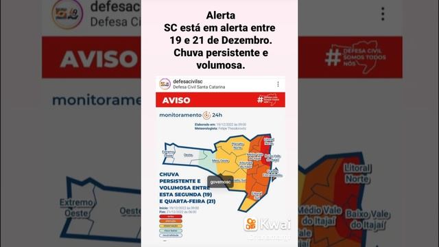 Alerta Tempo SC смотреть онлайн