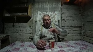 Ночёвка в избе.