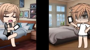 [Побудь со мной] {ВЗАХЛЁБ} {gacha life} 4/5