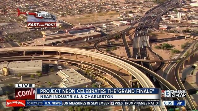 Project Neon 'Grand Finale' in downtown Las Vegas смотреть онлайн