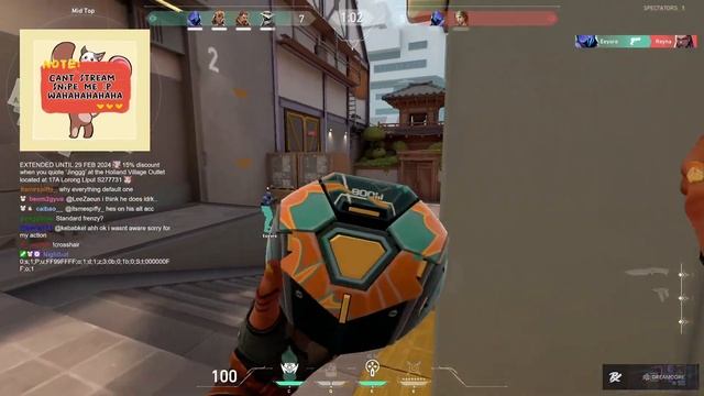 RAZE MAIN!! MVP! JINGGG RAZE VALORANT RANKED GAMEPLAY [ FULL MATCH VOD ] смотреть онлайн