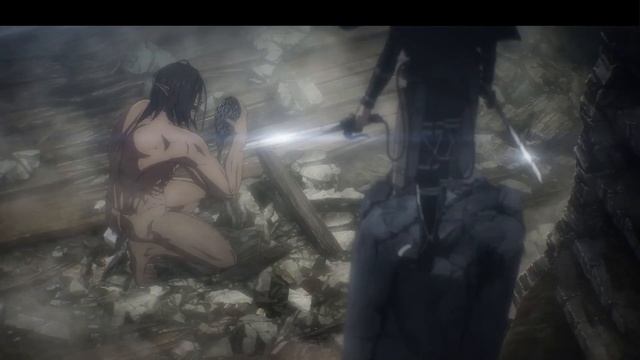 Levi's First Appearance!!! - Attack on Titan S1 vs S4 смотреть онлайн