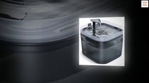 Petory Cat Water Fountain - Automatic Pet Water Fountain Cat Water Dispenser with 2 Replacement