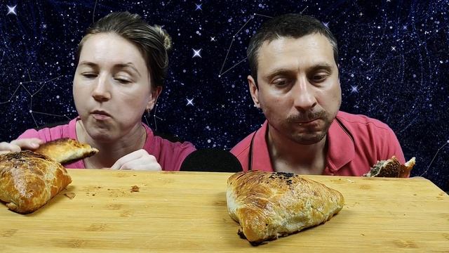 СЕМЕЙНЫЙ МУКБАНГ САМСА | FAMILY MUKBANG SAMSA #samsa #mukbang #самса #мукбанг #asmrrussia