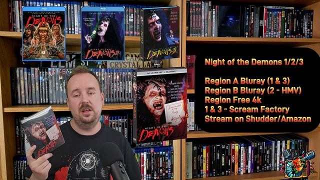 July Horror Haul! Rare 4k, blu ray & DVD.Out of print, Limited edition from scream factory and more смотреть онлайн