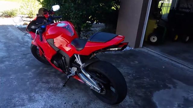 Toce exhaust cold start honda cbr600rr смотреть онлайн