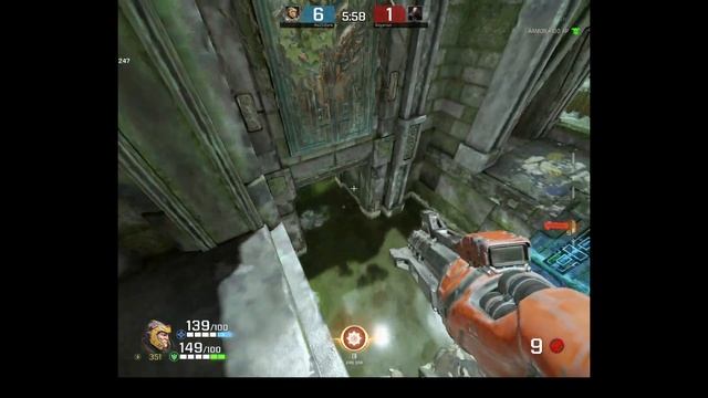 Quake Champions - elo 601 vs 638 - Road to 700 elo - Awoken - Duel смотреть онлайн
