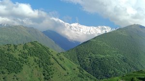 Место схода ледника Колка спустя 22 года