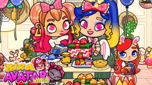 Аватар ворлд. Новый год у Изольды и ПРОКАЗЫ сестрёнок 😂.