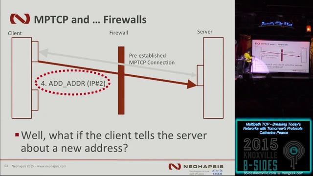 Track 104 Multipath TCP Breaking Todays Networks with Tomorrows Protocols Catherine Pearce смотреть онлайн