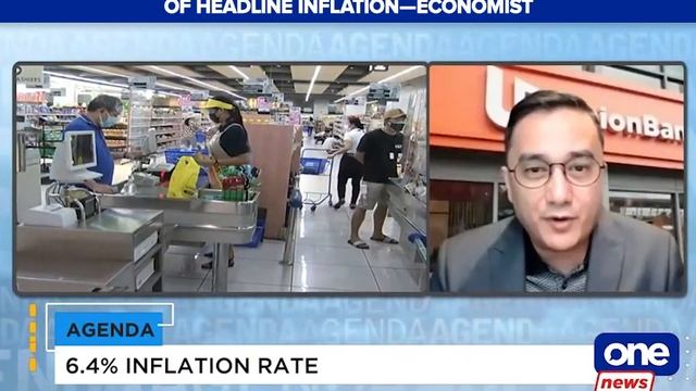 UnionBank chief economist says "more pain" may still be felt in terms of headline inflation смотреть онлайн