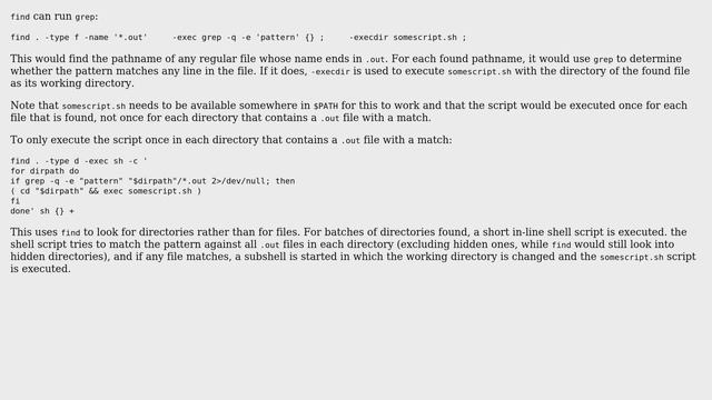 Unix & Linux: Grep and run command in every folder where a file contained a match (2 Solutions!!) смотреть онлайн