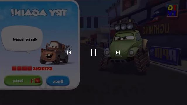 Cars Fast As Lightning Losing Animations (Version 11) смотреть онлайн