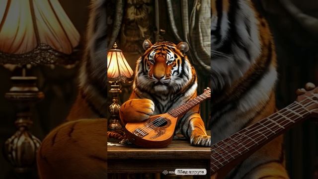 тигр и лампа