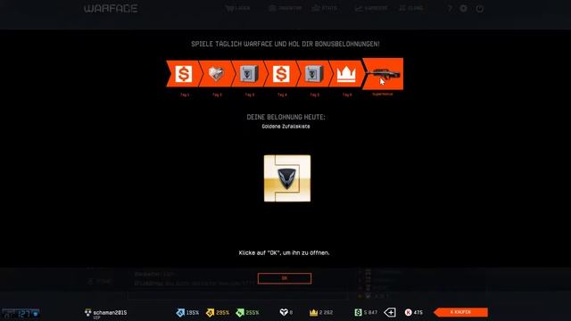 WARFACE(eu)2016 BONUS#