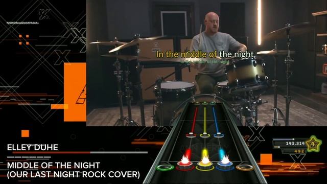 Elley Duhe - Middle Of The Night (Rock Cover by Our Last Night) | Clone Hero - Guitar Band Indonesi смотреть онлайн
