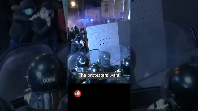 Thousands Protest in Georgia Against Controversial Draft Law смотреть онлайн