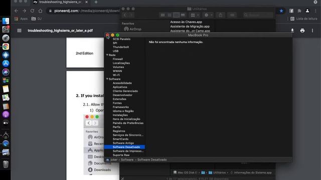 Instalação de drivers no macOS High Sierra 10.13 e posteriores смотреть онлайн