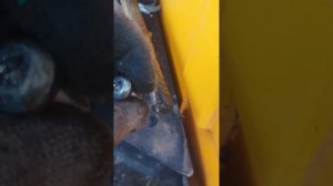 потекла помпа на JCB CX-3, замена в полевых условиях.