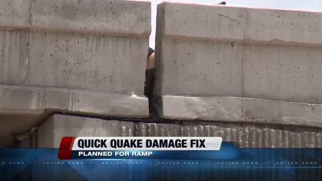Quick quake damage fix planned for busy Vegas freeway ramp смотреть онлайн