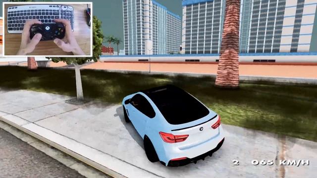 BMW X6M50D GTA San Andreas XBOX ONE PAD смотреть онлайн