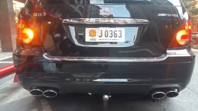 Mercedes R63 AMG 507 cv Andorra смотреть онлайн