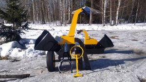 Щепорез/дробилка "Взрослый Злой гусь" и "Злой гусёнок" на минитрактор.