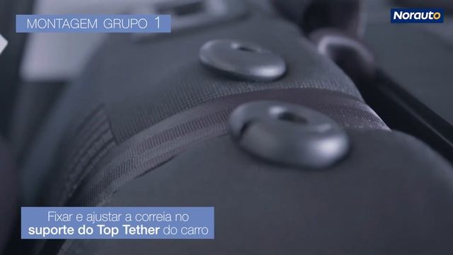 Cadeira de Bebé NORAUTO G1/2/3 Preto Sistema ISOFIX смотреть онлайн