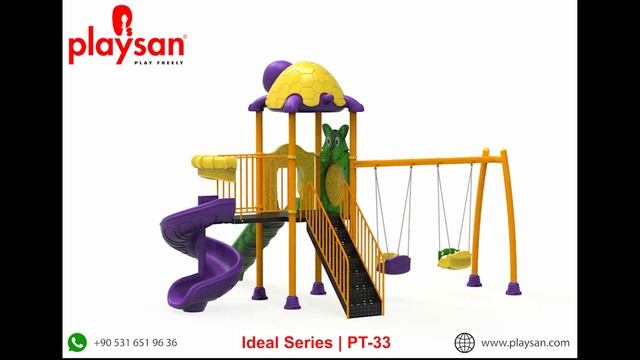 Preschool Playground PT-33 ألعاب حدائق بلاستيكية детские комплексы для улицы купить