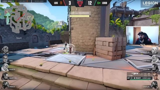 UM GRANDE CLASSICO AGORA NO VALORANT! LOUD X LOS GRANDES NA LAN! (TEVE ATÉ FARPADA) смотреть онлайн