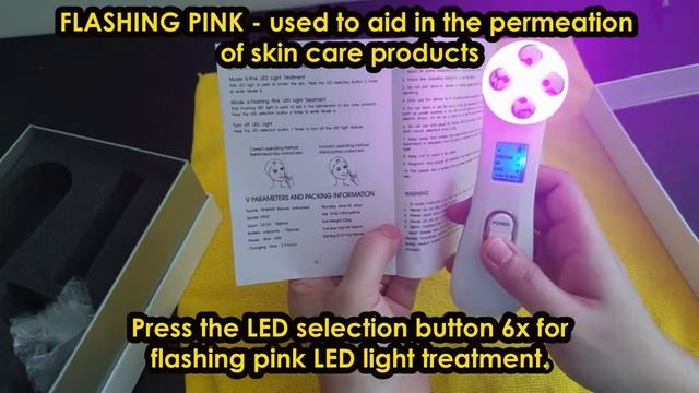PAMPAGANDA??? NO PROBLEM WITH RF & EMS BEAUTY INSTRUMENT || UNBOXING