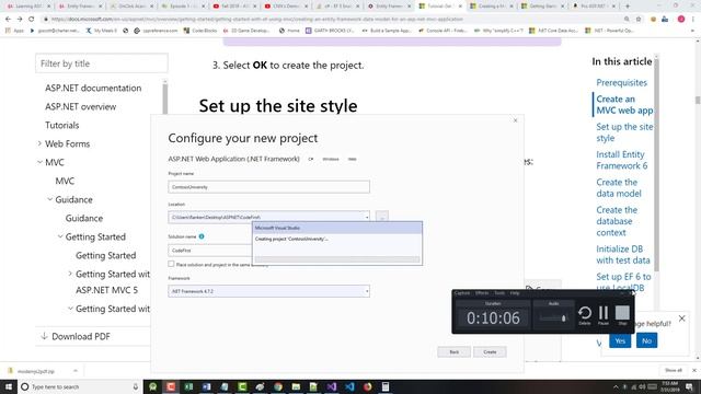 AWD1111 - Get Started with Entity Framework 6 Code First using MVC 5 - Part01 смотреть онлайн