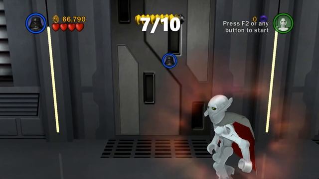 Lego Star Wars: TCS - Chancellor in Peril - Episode 3 Chapter 2 - ALL MINIKITS & POWER BRICK смотреть онлайн
