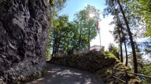 Высоко над озером Тун, из Туна в Интерлакен, в Бернском Оберланде, Швейцария! 4k 60fps UHD HDR