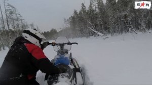 А чё так можно было? Проходимость в глубоком снегу.