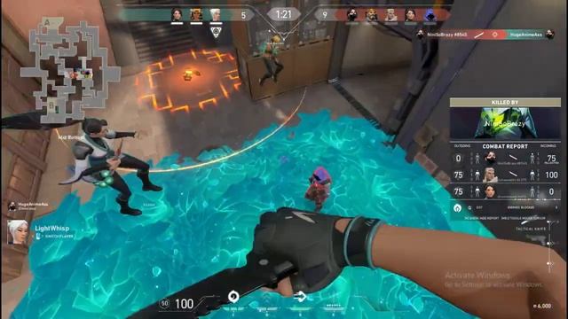 A Serious Valorant 4v5 смотреть онлайн