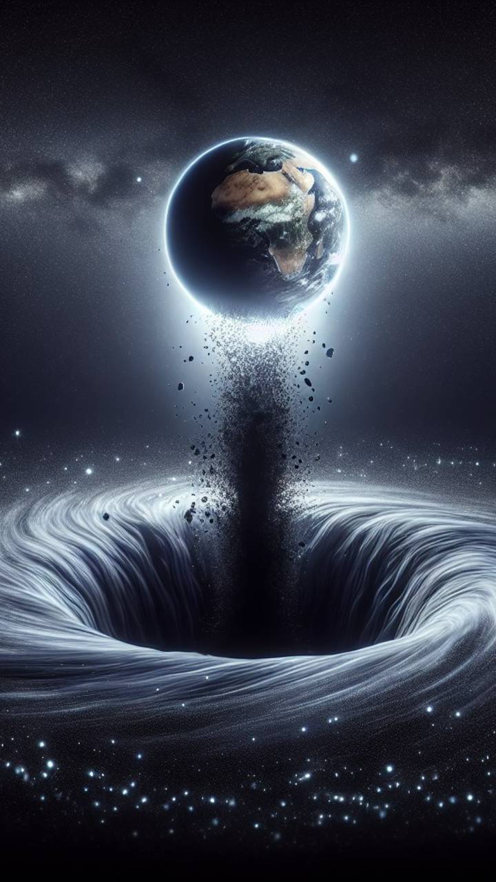 Что будет, если на Земле появится чёрная дыра размером с монетку?