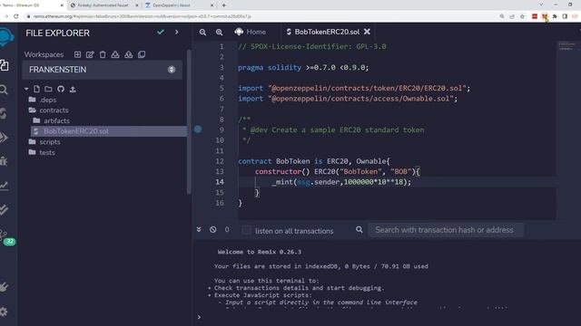 Create a Crypto Token Fast & Easy using Remix IDE and Solidity and MetaMask. смотреть онлайн
