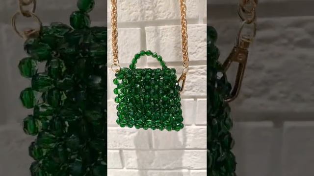 Тренд сезона Сумочка из бусин❤️ Мастер-класс на моём канале! смотреть онлайн
