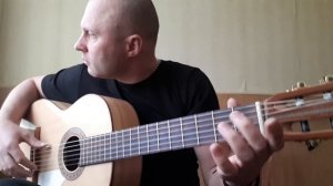 Виктор Цой-Электричка.Фингерстайл