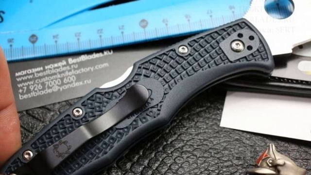 Складной нож Spyderco Endura Wave Emerson Opener C10PGYW смотреть онлайн