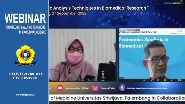 WEBINAR : PROTEOMIC ANALYSIS TECHNIQUE IN BIOMEDICAL SCIENCE (LUSTRUM XII FKUNSRI) смотреть онлайн