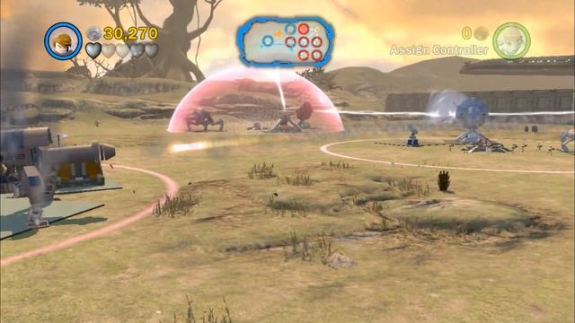 LEGO Star Wars 3: The Clone Wars (PS3) Count Dooku Chapter 4 Defenders Of Peace Walkthrough смотреть онлайн