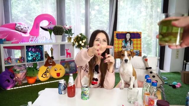 Elli Di пробует иностранные напитки Газировка из Японии Обзор напитков | Elli Di Fans
