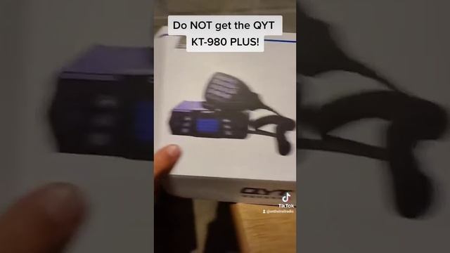Do NOT Get The QYT KT-980 Plus!
