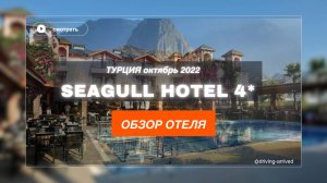 Seagull Hotel 4*. Обзор территории отеля. Октябрь 2022 год   #Турция #Кемер #бельдиби