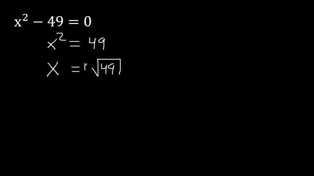 x^2-49=0 , ecuaciones cuadraticas , hallar x con exponente 2 смотреть онлайн