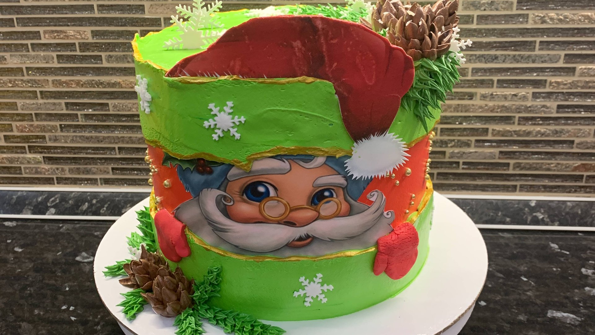 Торт Дед Мороз! Торт на НОВЫЙ ГОД! смотреть онлайн